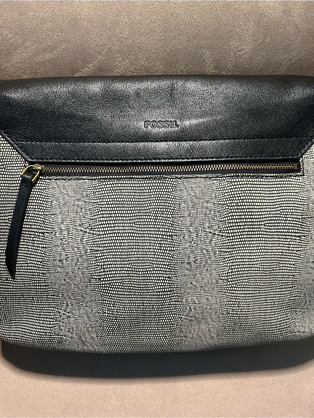 Fossil Harper Leather Flap crossbody - Picture 4 of 8